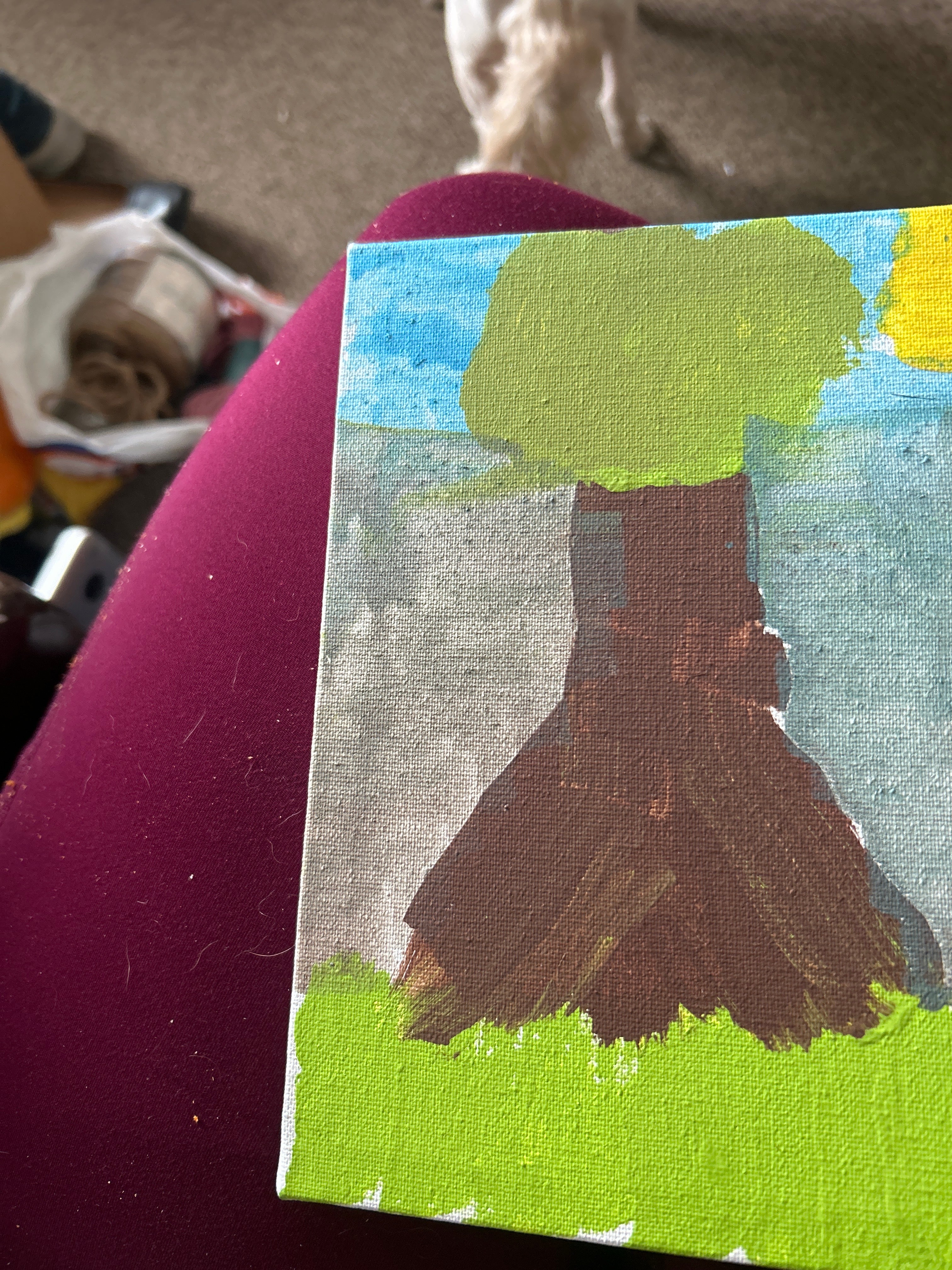 Tree painting ￼