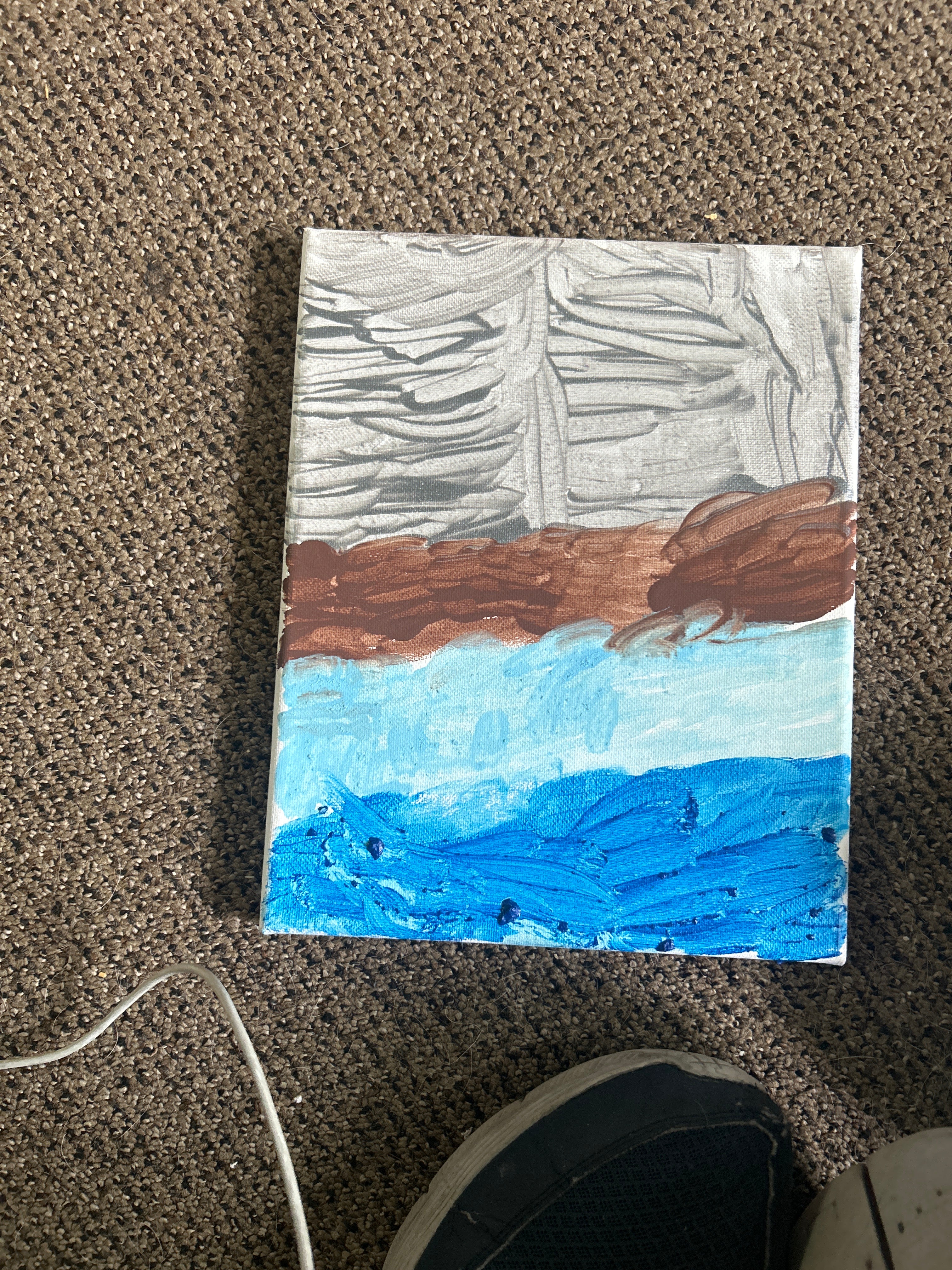 Cloudy ocean day ￼